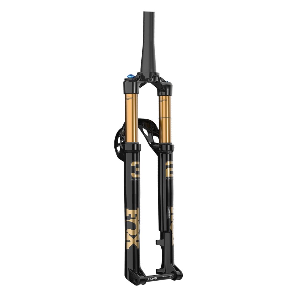 2025 Fox 32 Factory Step Cast Fork - Shiny Black - 29" - 100mm - GRIP SL w/ Remote - The Lost Co. - Fox Racing Shox - 910 - 21 - 334 - 821973493220 -