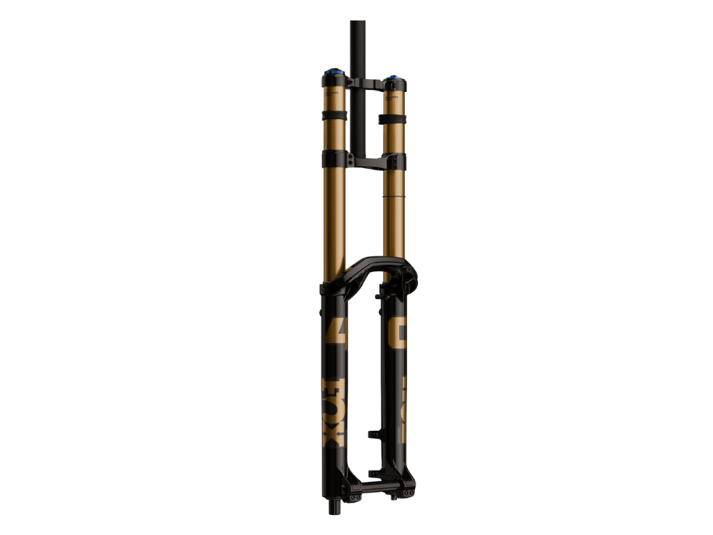 2027 Fox 40 Factory - Kashima - 27.5" - Shiny Black - GRIP X2 - 203mm - The Lost Co. - Fox Racing Shox - 910-21-417 - 821973524757 -