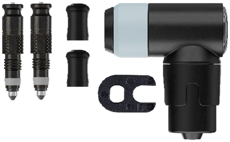 Schwalbe Clik Valve Conversion Kit - Presta Valves Pair with Pump Head