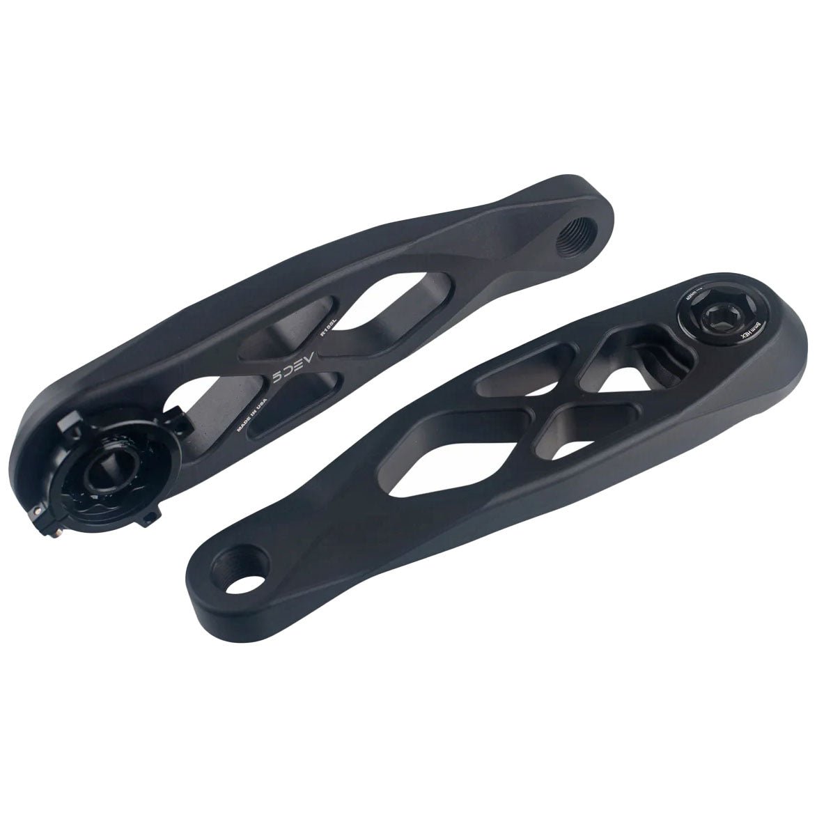 5Dev R - Spec Trail/Enduro Cranks - 160mm - No Spindle - Black - The Lost Co. - 5Dev - R160-01 - 850076919283 -