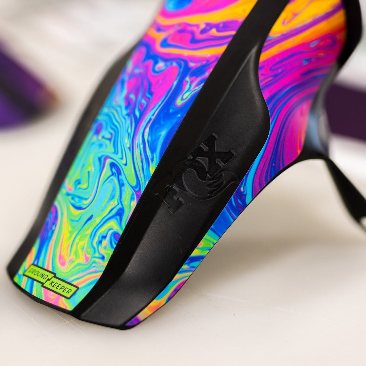 Metallic Fox 36/38 Bolt-On Short Fender Decal Kit