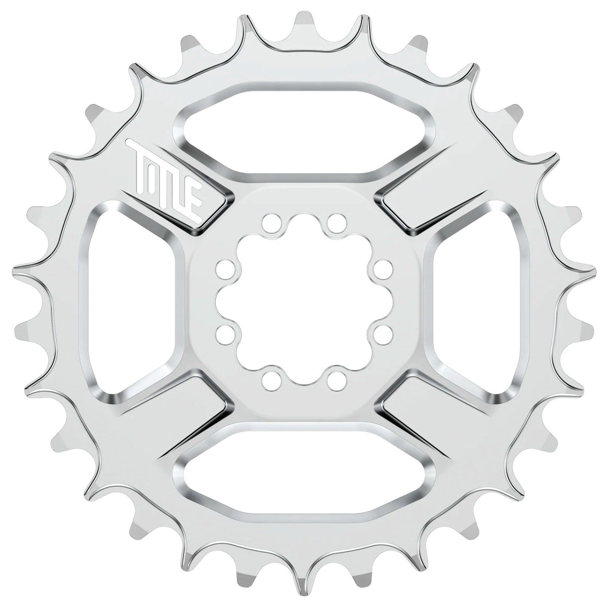 Title CR1 Chainring 32t 8 Bolt Regular Chrome