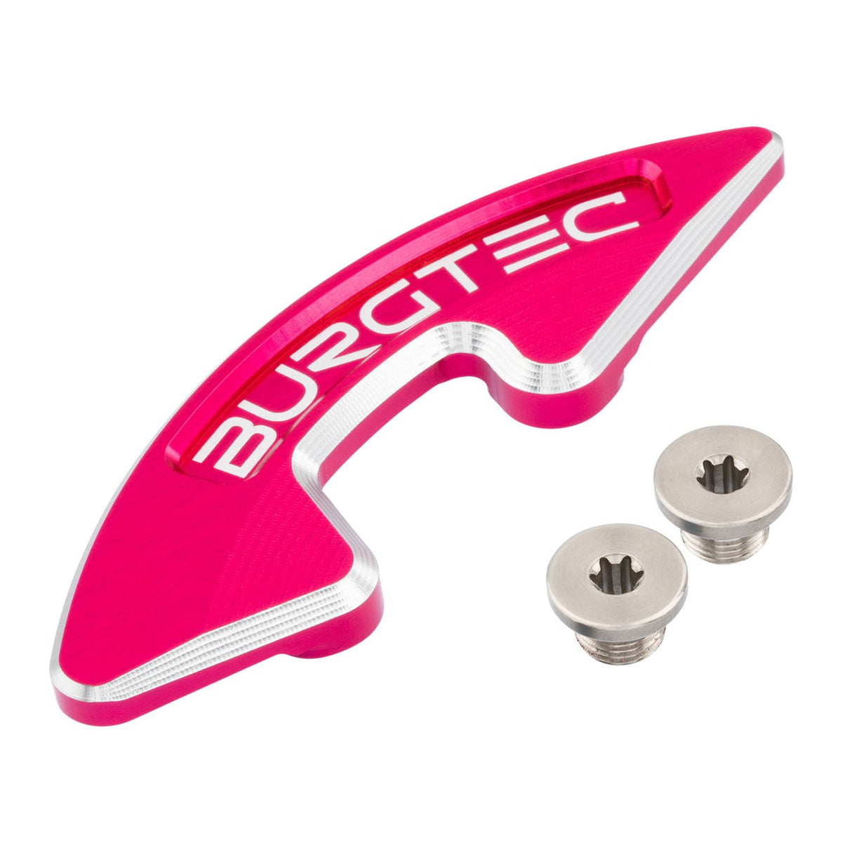 Burgtec Chainring Bash Guard - Single - Toxic Barbie Pink - The Lost Co. - Burgtec - 13709 - 724901937530 -