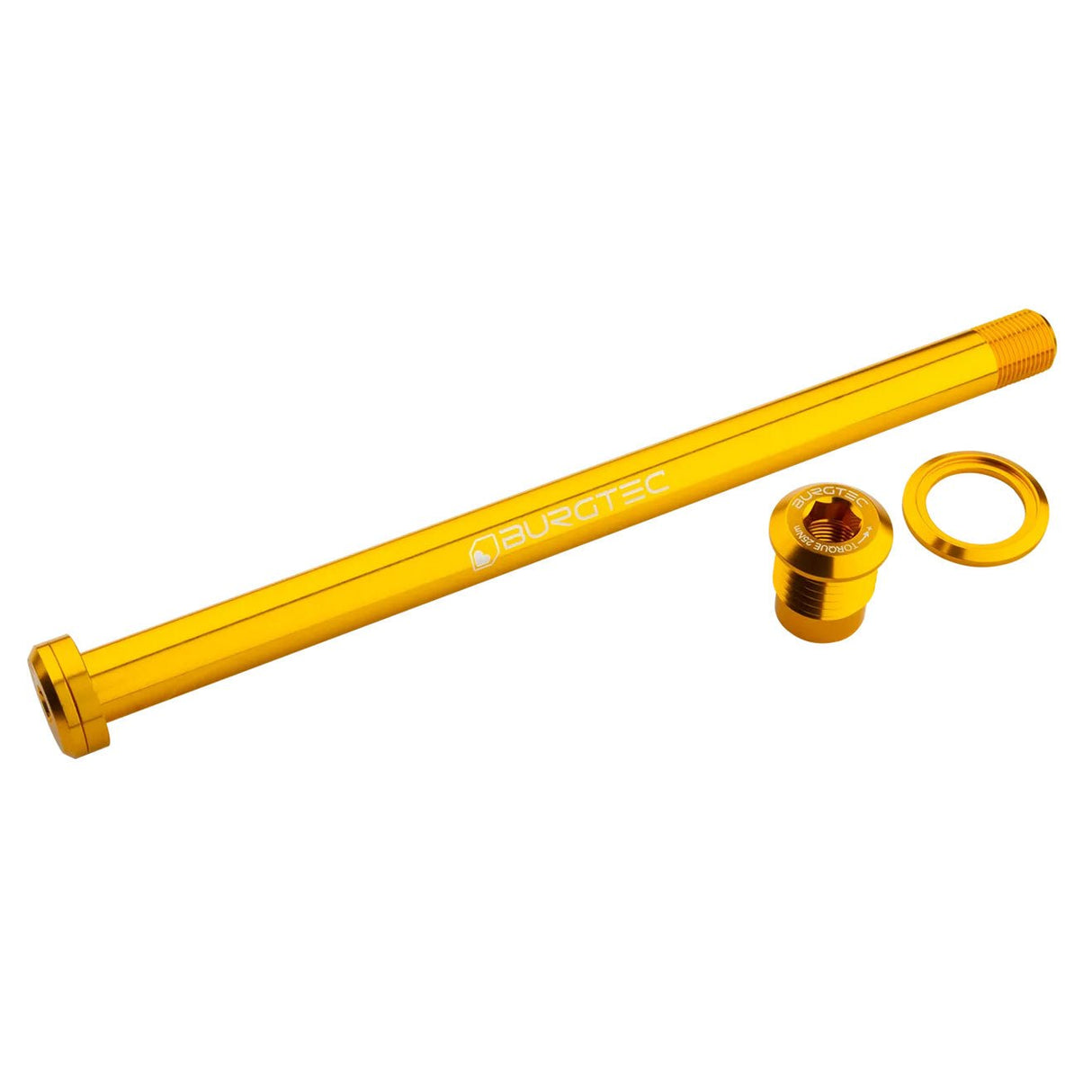 Burgtec Rear Axle - 180mm x 12mm 1.00mm Pitch - Burgtec Bullion - The Lost Co. - Burgtec - 10168 - 764283661920 -