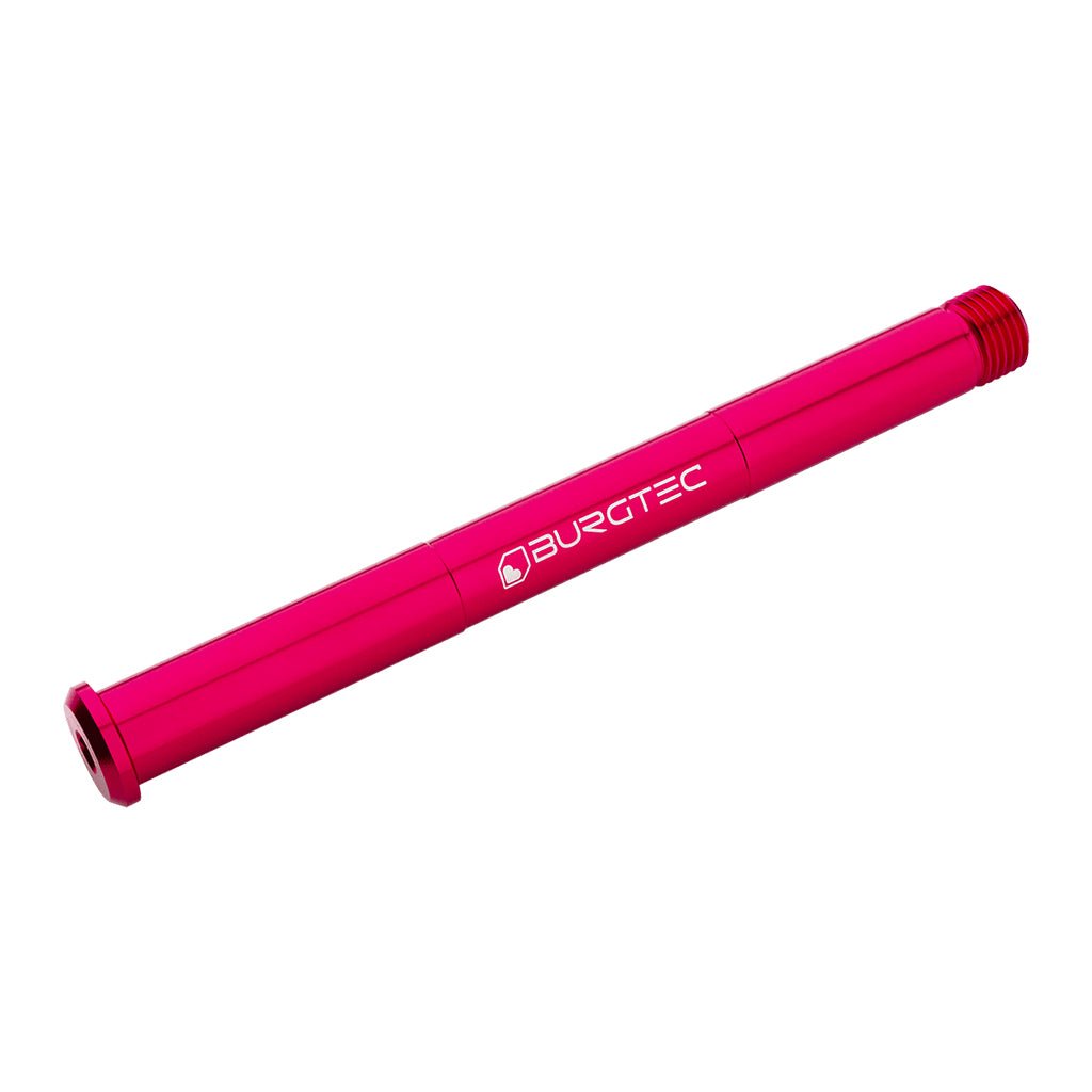 Burgtec RockShox Axle - 15x110mm - Toxic Barbie Pink - The Lost Co. - Burgtec - 9439 - 712885687978 -