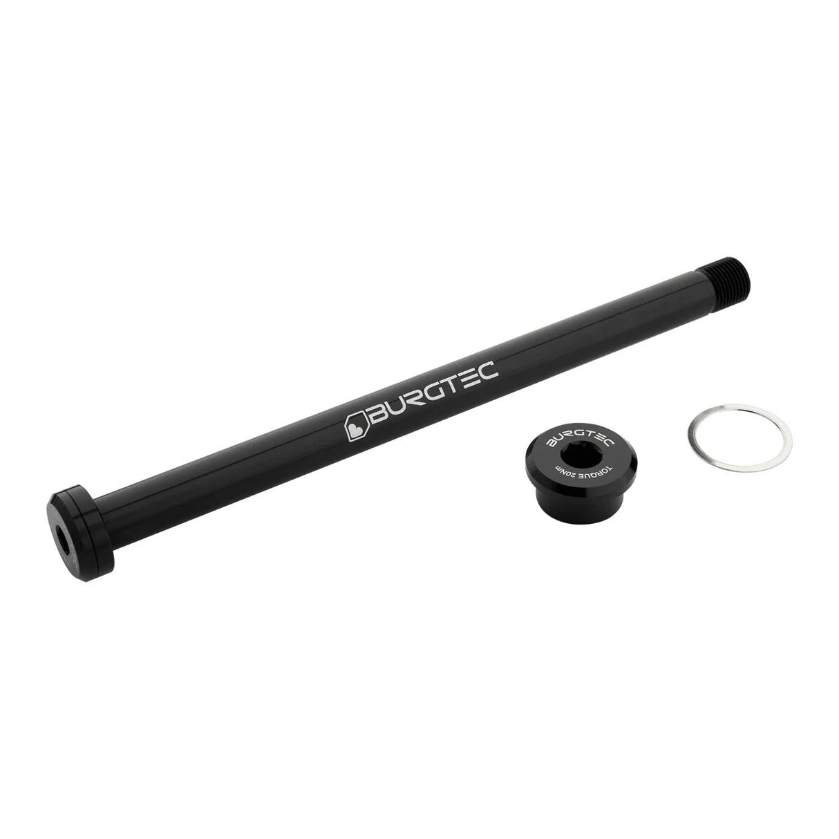 Burgtec Rocky Mountain 173mm Rear Axle - Burgtec Black - The Lost Co. - Burgtec - 12211 - 724901936199 -