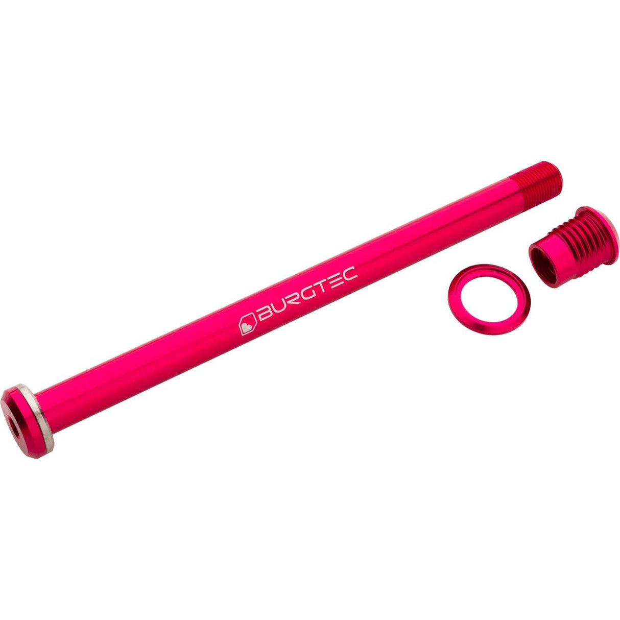 Burgtec Santa Cruz Rear Axle 12x173.7mm - Toxic Barbie Pink - The Lost Co. - Burgtec - 9489 - 712885688203 -