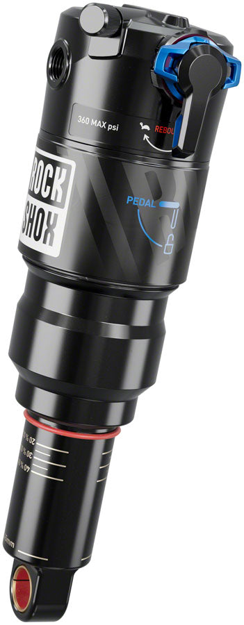 RockShox Deluxe Ultimate RCT Rear Shock - 185 x 50mm Linear XL 4 Neg/0 Pos Tokens Reb 55 / Comp 30 Lock Out 4 Trunnion/Std C2