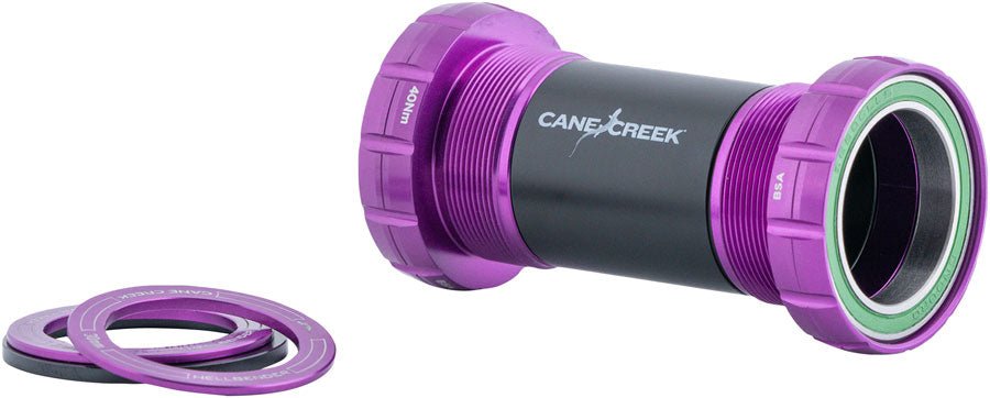 Cane Creek Hellbender 70 Bottom Bracket - DUB Spindle - Purple - The Lost Co. - Cane Creek - BAI0156PP - 840226018713 -