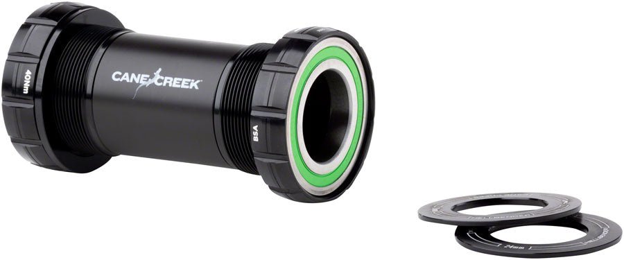 Cane Creek Hellbender 70 Bottom Bracket - English for 24mm Spindle Black - The Lost Co. - Cane Creek - BAI0186 - 840226090474 -