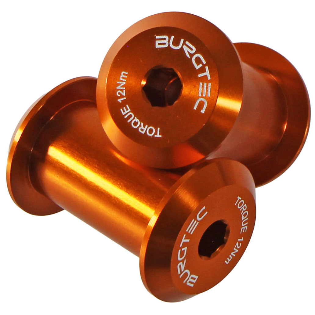 Burgtec Transition Chainstay Pivot Bolts Iron Bro Orange