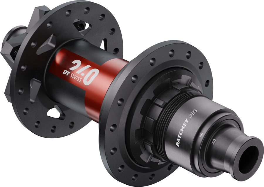 DT Swiss 240 DEG Rear Hub - 12x148mm - 6-Bolt - XD - 32H - DEG 90 DF - The Lost Co. - DT Swiss - H240TDDRR32SA7238S - 7613052511429 -