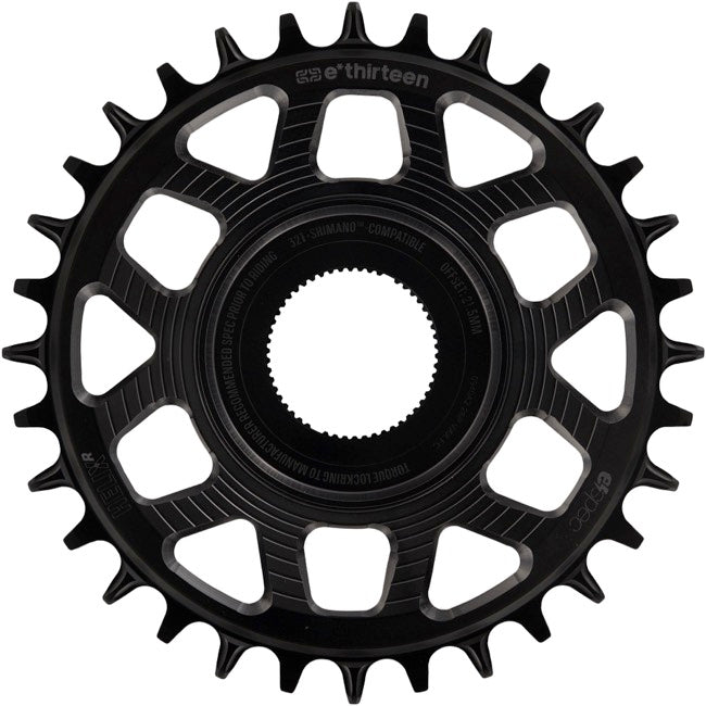 E*thirteen Helix R e*spec Shimano EP8 Chainring - 34t - The Lost Co. - E*thirteen - CR5HRA-113 - 4711280343676 -