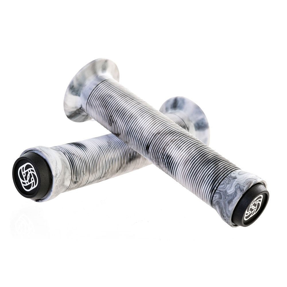 Gusset Sleeper Flanged Grips Matt Jones Gray Marble - Pair - The Lost Co. - Gusset - HGGUKBFXM - 5051699068531 -