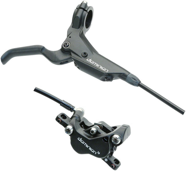 Hayes Dominion T4 Disc Brake and Lever - Rear Hydraulic Post Mount Black - The Lost Co. - Hayes - 95 - 38499 - K002 - 847863025968 -