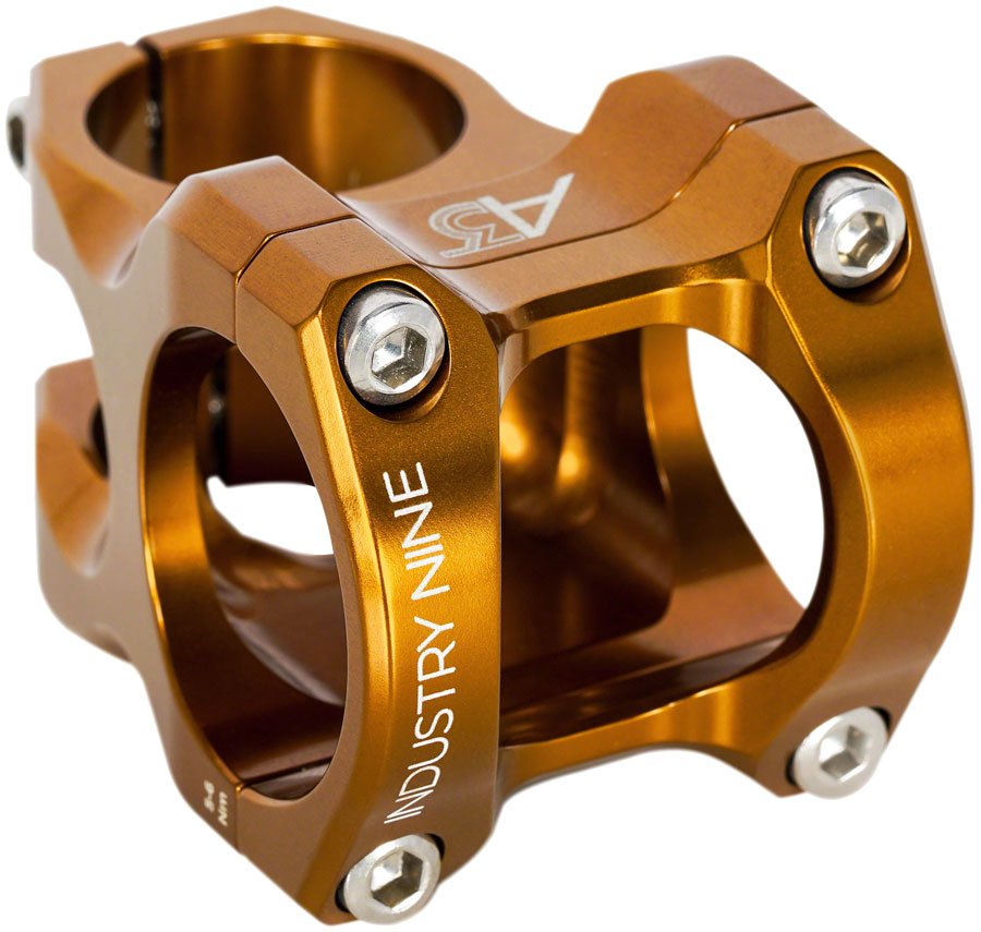 Industry Nine A35 Stem - 32mm Length - 35mm Clamp - Bronze - The Lost Co. - Industry Nine - SA35ZZ32 - 197769534966 -