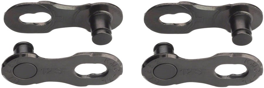 KMC MissingLink-12 DLC Connector - 12-Speed - Black - 2 Pairs/Card - The Lost Co. - KMC - ML01216 - 766759001216 -