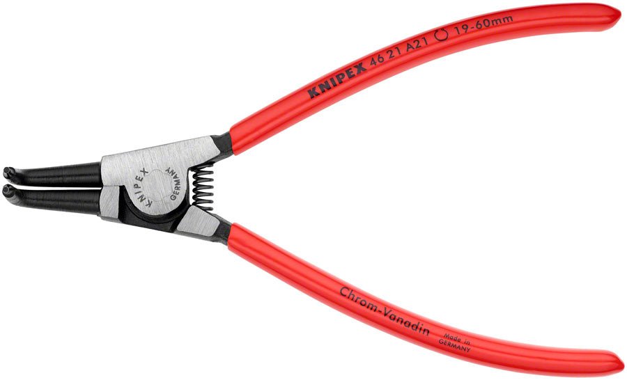 Knipex External 90deg Angle Snap Ring Pliers - 6 3/4" - The Lost Co. - Knipex - 46 21 A21 SBA - 843221000868 -
