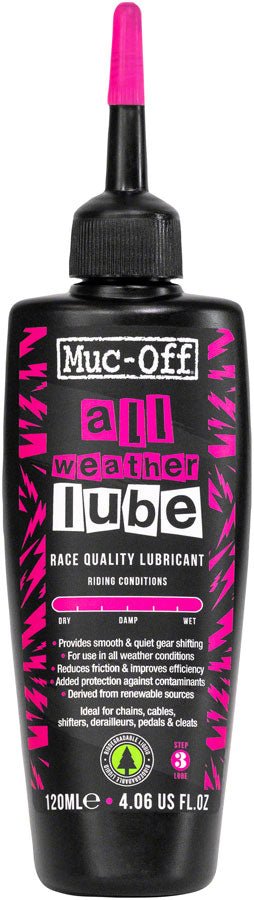 Muc - Off All Weather Lube - 120ml - The Lost Co. - Muc - Off - 20913 - 5037835216097 -