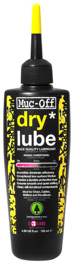 Muc-Off Bio Dry Bike Chain Lube - 120ml - The Lost Co. - Muc-Off - 966US - 5037835966008 -