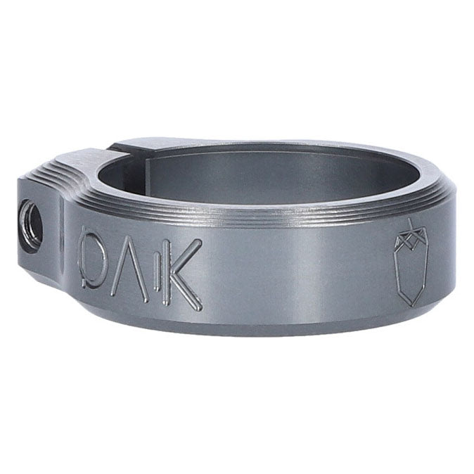 OAK Components Orbit Seatpost Clamp - 34.9mm Inner Diameter - Lunar Gray - The Lost Co. - OAK Components - 09 - 000 - A01 - E11 - 4262418010187 -
