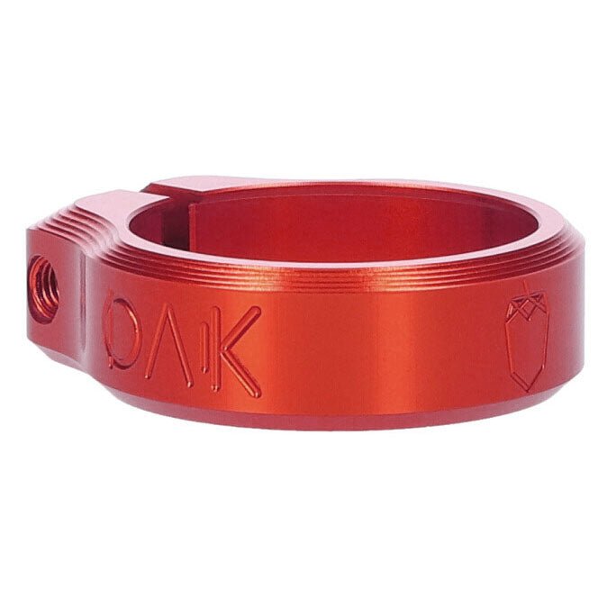 OAK Components Orbit Seatpost Clamp - 36.4mm Inner Diameter - Red - The Lost Co. - OAK Components - 10 - 000 - A01 - E03 - 4262418010880 -