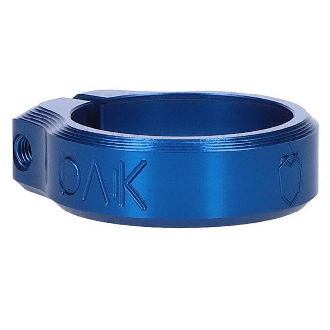 OAK Components Orbit Seatpost Clamp - 38.5mm Inner Diameter - Blue - The Lost Co. - OAK Components - 03 - 009 - A01 - A02 - 4262418010996 -