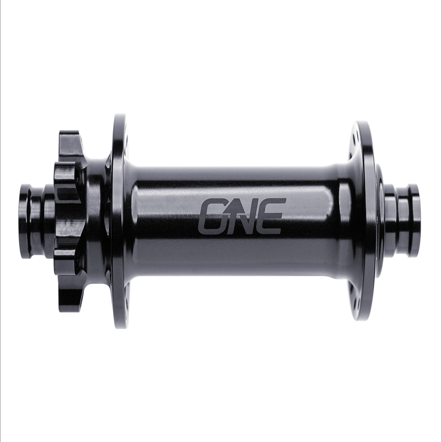 OneUp Components Front Hub - 15x110mm - 6 - Bolt - 32h - Black - The Lost Co. - OneUp Components - 1C0742BLK - 628219406859 -