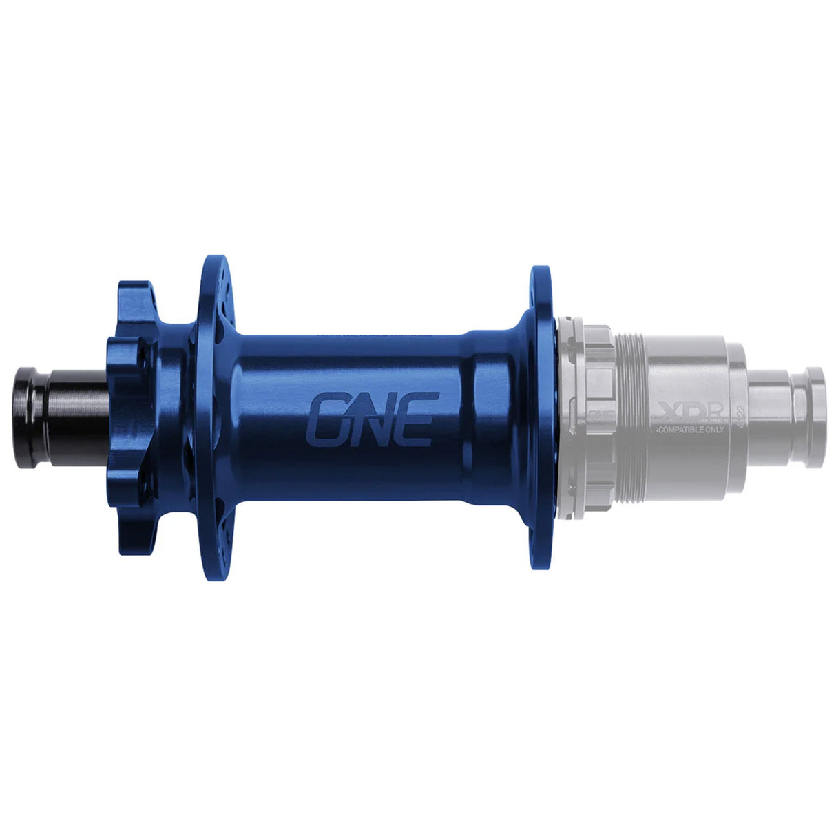 OneUp Components Rear Hub - 12x148mm - 32h - 6-Bolt - Dark Blue - No Freehub - The Lost Co. - OneUp Components - 1C0741DBL - 628219407078 -