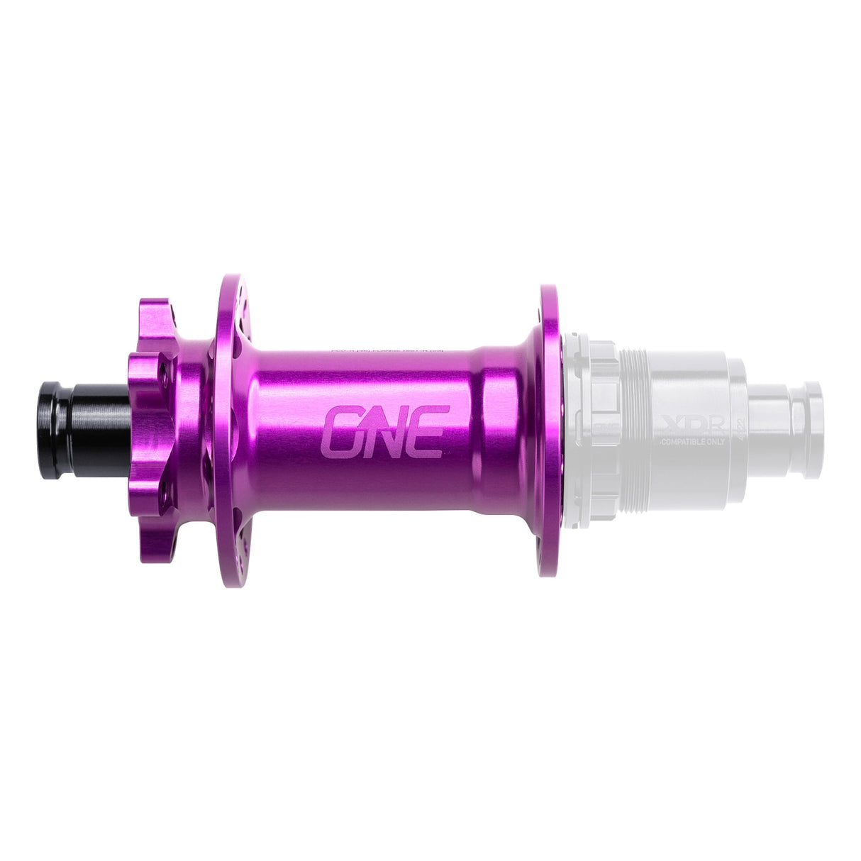 OneUp Components Rear Hub - 12x148mm - 6 - Bolt - 32h - Purple (No Freehub) - The Lost Co. - OneUp Components - 1C0741PUR - 628219406835 -