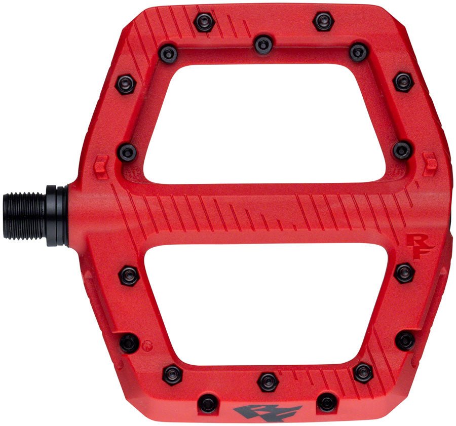 RaceFace Chester Pedals - Large - Red - The Lost Co. - Race Face - PD24COMPLRED - 821973469300 -