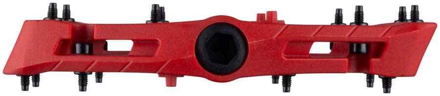 RaceFace Chester Pedals - Large - Red - The Lost Co. - Race Face - PD24COMPLRED - 821973469300 -