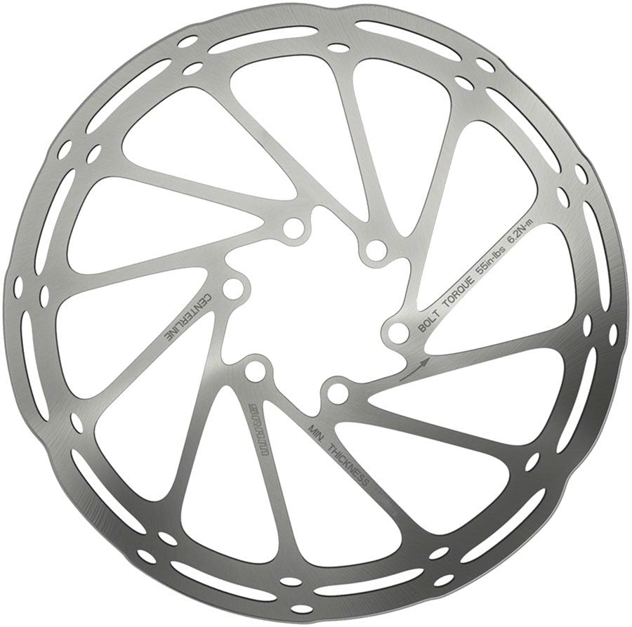SRAM CenterLine Brake Rotor - 200mm - 6-Bolt - 2.0mm - The Lost Co. - SRAM - 00.5018.037.033 - 710845914942 -