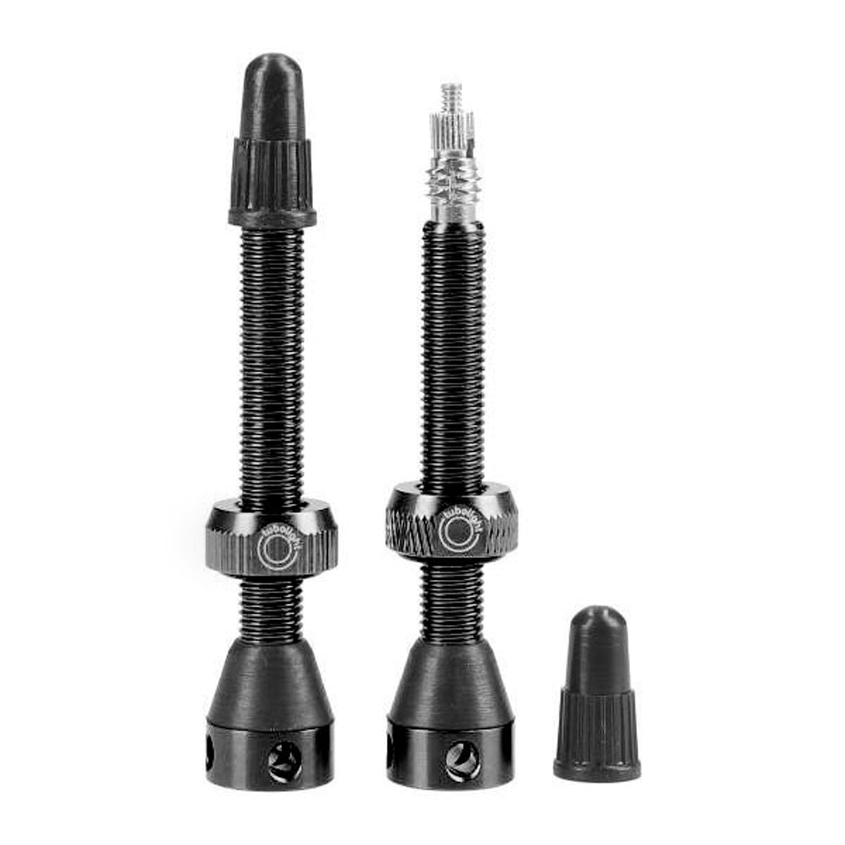 Tubolight Air Valve - 40mm - Black - Pair - The Lost Co. - Tubolight - VVBLK - 40 - 723803996645 -