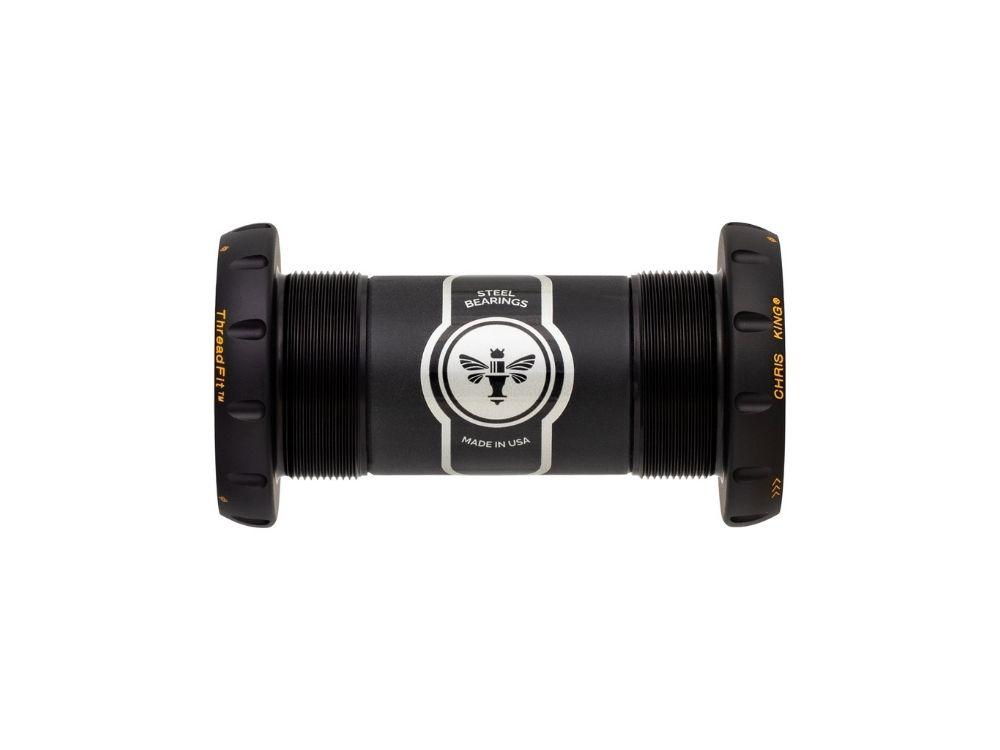 2021 Chris King ThreadFit 30 Bottom Bracket - The Lost Co. - Chris King - ABBY - 841529104295 - Two Tone Black and Gold -