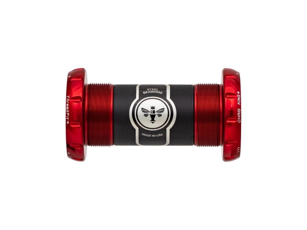 2021 Chris King ThreadFit 30 Bottom Bracket - The Lost Co. - Chris King - ABR1 - 841529081503 - Red -