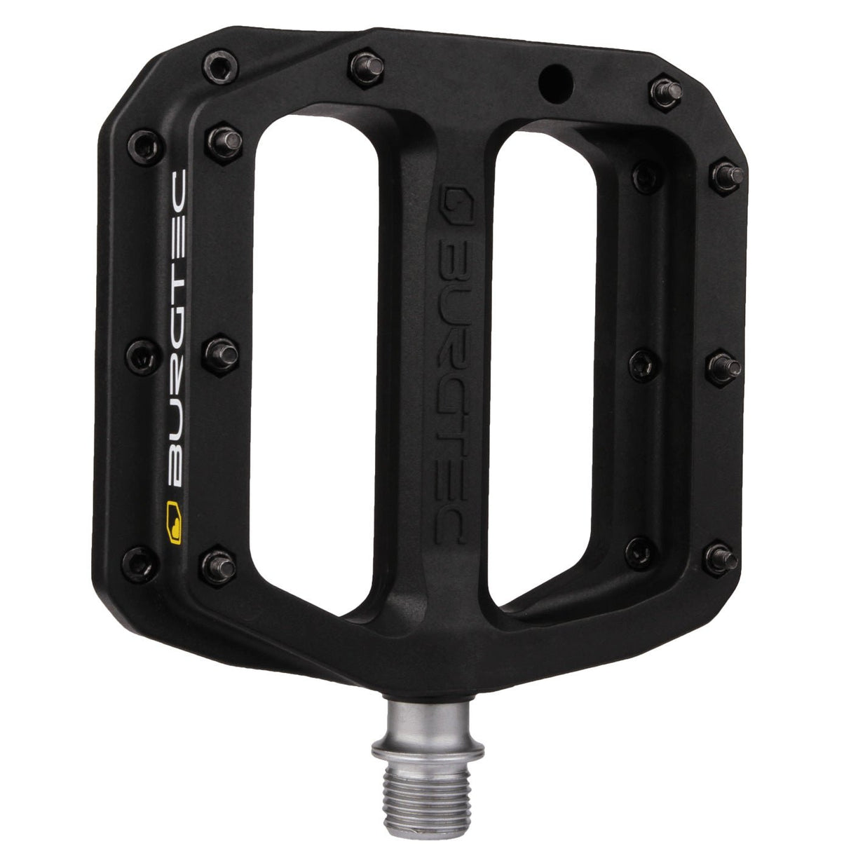 Burgtec MK4 Composite Flat Pedals - Black - The Lost Co. - Burgtec - B-BG1200 - 712885685967 - -
