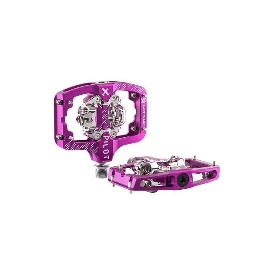 Chromag Pilot Pedals - Clipless - Purple - Regular - The Lost Co. - Chromag - H451110-09 - 826974040756 - -