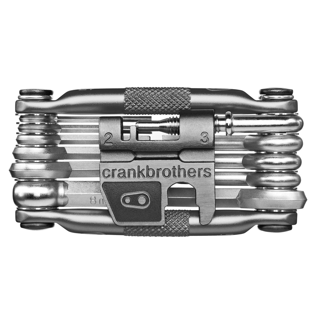 Crankbrothers Multi-17 Mini Tool Nickel - The Lost Co. - Crank Brothers - B-CE9023 - 641300350176 - -