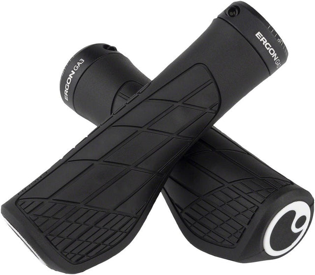 Ergon GA3 Grips - Black Lock-On Large - The Lost Co. - Ergon - HT2286 - 4260477068729 - -