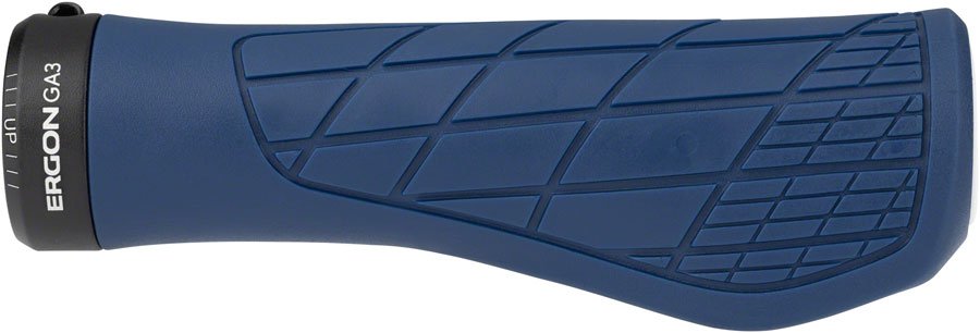 Ergon GA3 Grips - Nightride Blue Lock-On Large - The Lost Co. - Ergon - HT2290 - 4260477068767 - -