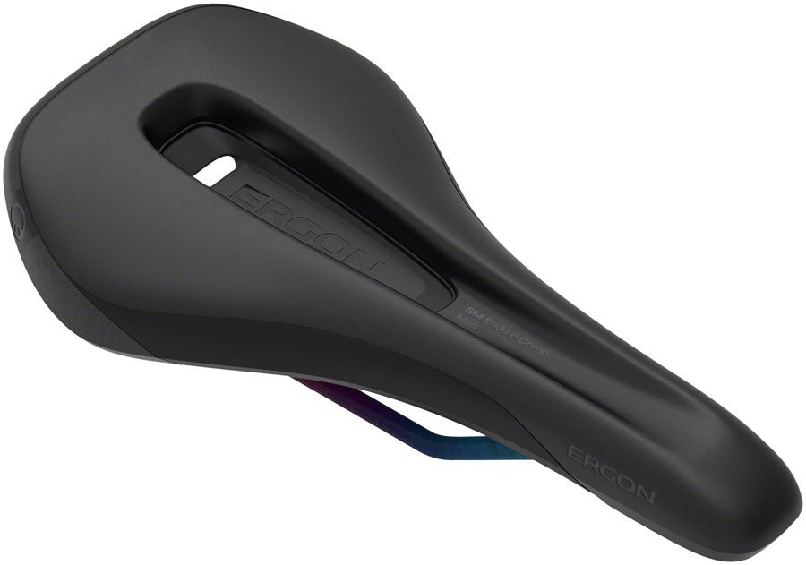 Ergon SM Enduro Comp Saddle - Stealth/Oil Slick - Men's Small/Medium - The Lost Co. - Ergon - SA0271 - 4260477068569 - -