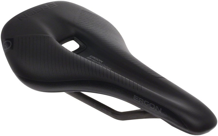 Ergon SR Pro Carbon Men's Saddle - Carbon Rails - Stealth - Medium/Large - The Lost Co. - Ergon - SA0749 - 4260477067944 - -