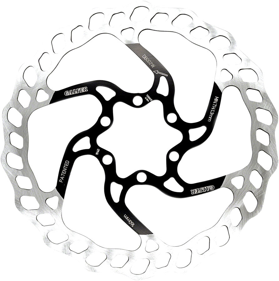 Galfer MTB Disc Brake Rotor - 160mm 6-Bolt 1.8mm - The Lost Co. - Galfer - B-GL3302 - 8400170112572 - -