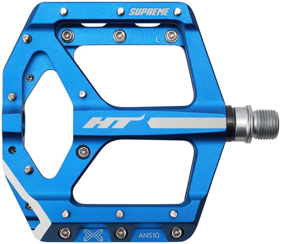HT Components ANS10 Pedals - Platform Aluminum 9/16" Royal Blue - The Lost Co. - HT Components - PD1459 - 4711126207049 - -