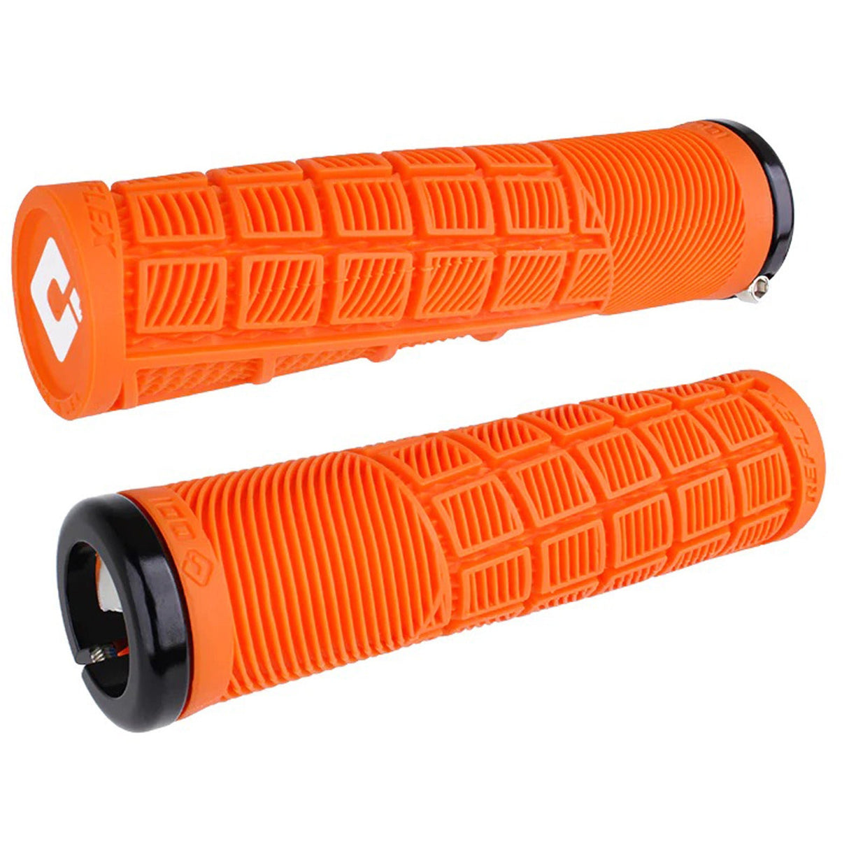 ODI Lock-On MTB Reflex Grip - Orange/Black - The Lost Co. - ODI - B-OD4106 - 711484195051 - -