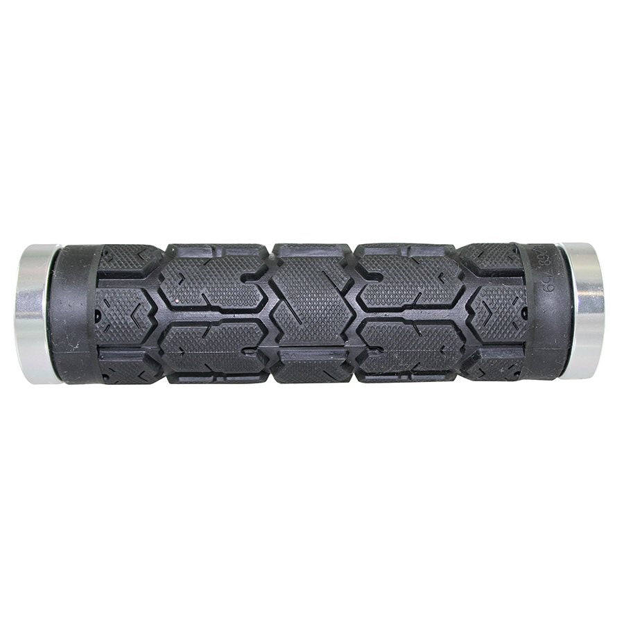 ODI Rogue Grips 130mm Black/Silver Pair - The Lost Co. - ODI - B-OD794 - 711484102714 - -