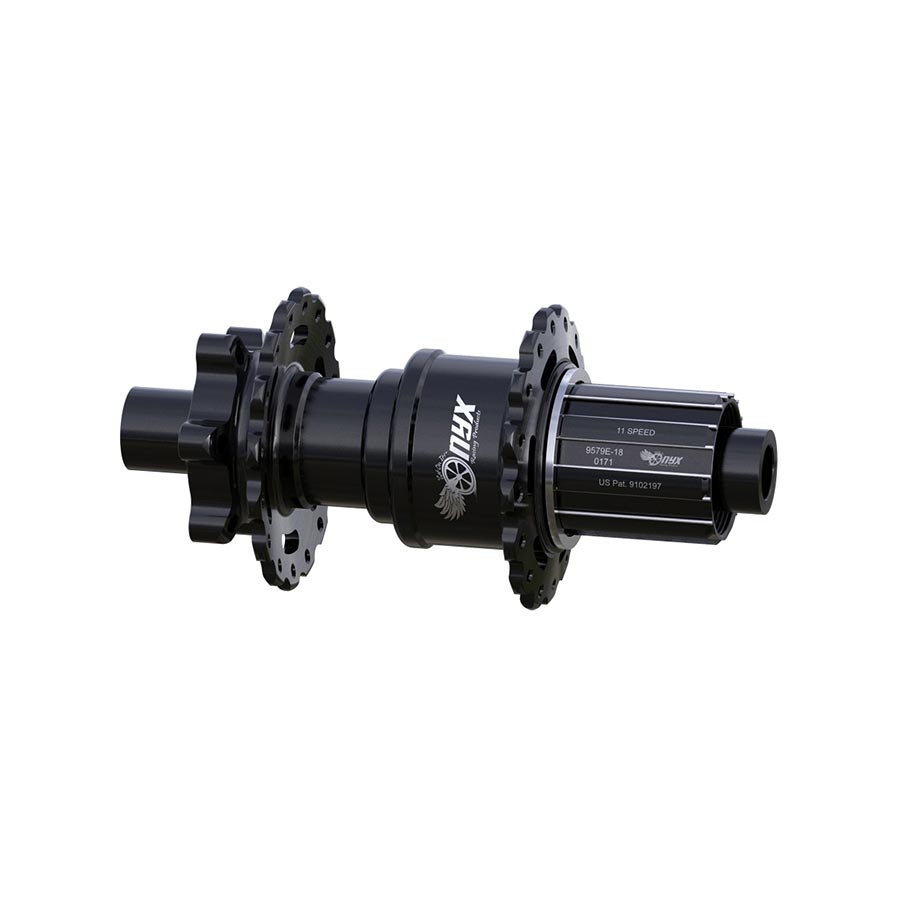 Onyx Racing Products Vesper MTB Boost Disc Hub Rear 32H 12mm TA 148mm Shimano HG 11 Black - The Lost Co. - Onyx Racing Products - H080584-05 - -