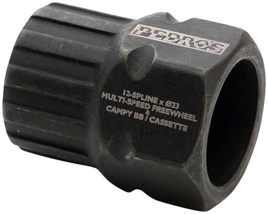 Pedros Freewheel Socket - Multi-Speed 12-Spline x 23mm - The Lost Co. - Pedros - TL0307 - 790983297664 - -