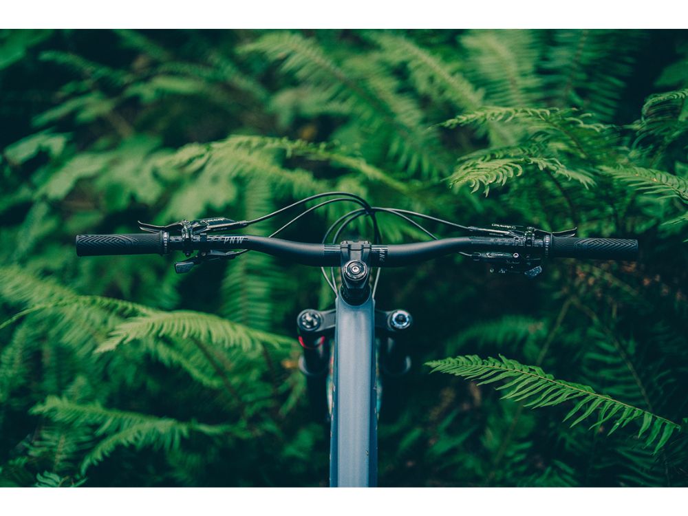 PNW Components The Loam Carbon Handlebar - 35mm Clamp - 25mm Rise - The Lost Co. - PNW Components - HB-LAM-35-25-BL - 810035875258 - -